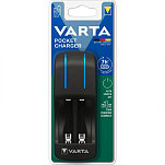 Varta 57642101401 Карманное Зарядное Устройство Черный Black