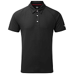 Gill UV008-CHA01-XXL Поло с короткими рукавами UV Tec Черный Charcoal 2XL