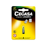 Cegasa 324347 A27 12V BT BL1 Щелочная батарея Бесцветный Silver