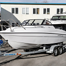 Катер Феникс 560 белый с Marine Rocket MREF130FEL-T KITPH29