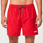 Oakley FOA404310-465-XXXL Плавки Beach Volley 16´´ Красный  Red Line 3XL