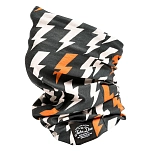 John doe JDT7014 Шарф-хомут Red Flash Многоцветный Black / Orange / White