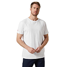 Купить Helly hansen 34222_003-L Футболка с коротким рукавом Shoreline Белая White/Red L 7ft.ru в интернет магазине Семь Футов
