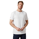 Helly hansen 34222_003-L Футболка с коротким рукавом Shoreline Белая White/Red L