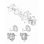 Vetus 14-9269 Flywheel M4 SOMS Модифицированный маховик
