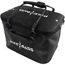 Купить Pike n bass 264136 Bakkan Сумка Черный  Black 360 x 250 x 240 mm  7ft.ru в интернет магазине Семь Футов