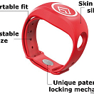 xBAND Silicone Wristband Red, 14.969.10