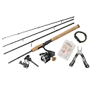 Купить Abu garcia 1612526 Вращающееся комбо Diplomat Wilderness Survival Black / Green 1.98 m 7ft.ru в интернет магазине Семь Футов