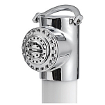 Classic Evo chromed shower box SS hose 2.5 m BULK package 10 pcs Osculati 15.150.06bu