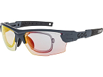 Спортивные очки с диоптриями GOG Steno C / Matt Grey-Black / Photochromic Red Lens, rx-910/e544-3c