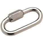 Seachoice 50-43461 Звено Цепи Серебристый  Stainless Steel 6 x 57 mm 