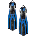 Ласты для дайвинга с резиновым ремешком Mares Avanti Superchannel Oh 410012 размер 38-40 синий