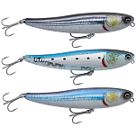 Savage gear SVS78045 Bullet Mullet Приманка Topwater 80 mm 8g White Candy