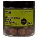 Купить Avid carp A0650009 Бойл Monster Краб&Тунец&Спирулина 200g Red 20 mm 7ft.ru в интернет магазине Семь Футов