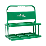 Softee 24130.004.160 Складная сумка-переноска для 6 Бутылки Зеленый Green