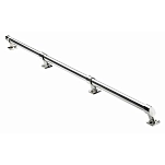 Vetus PIJP поручень из нержавеющей стали 2 m Silver 1 1/2´´