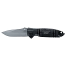 Купить Walther 105-50717 Нож STK Linerlock Spearpoint Cut Off Серый Black  Hunt 7ft.ru в интернет магазине Семь Футов