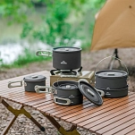 Naturehike Adria-08 Кастрюли Adria 4-7 people Коричневый Grey