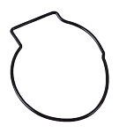 Уплотнение помпы №1, Suzuki DF90T-140T, Omax 1741692J00_OM
