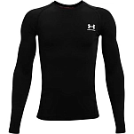 Under armour 1361731-001-ysm Базовый слой с длинным рукавом HeatGear Armour Black / White 30x25x2 7-8 Years
