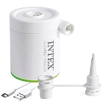 Intex 66637-unit Воздушный насос переменного тока QuickFill USB200 White 7x11x11