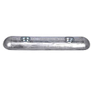 Купить Tecnoseal ANO1945 Fairline Болт на аноде из цинковой пластины Серебристый Grey 455 x 94 x 40 mm 7ft.ru в интернет магазине Семь Футов