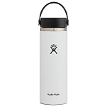 Hydro flask W20BTS110 Широкий рот с Flex 2.0 590ml Термо Белая White