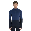 Купить Icebreaker BA56QG090L Базовый слой с длинным рукавом Merino 200 Sonebula Hood Голубой Midnight Navy / Royal Navy / Snow / Cb L 7ft.ru в интернет магазине Семь Футов