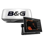 B&G dbg-256 Комплект Vulcan 9FS и Halo20 White / Black 50x35x20