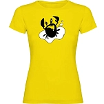 Kruskis 11502302xxlk014 Женская футболка с коротким рукавом Crab Lemon Yellow 30x25x2 2XL