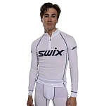 Swix 10115-23-20000-S Базовый слой с длинным рукавом RaceX Classic Bright White / Dark Navy S