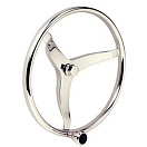 Купить Seachoice 50-28531 Sports Wheel Серебристый  Stainless Steel / Turning Knob 7ft.ru в интернет магазине Семь Футов