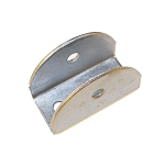 Mavi mare 2930002 Mavi.mare U 25 mm Трубная пластина  Silver 50 x 24 x 30 mm 