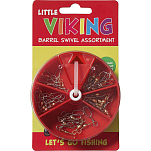 Kinetic D256-102-275 Little Viking Набор поворотных защелок Серебристый Gold / Silver