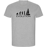 Kruskis CA66900258S133 Футболка с коротким рукавом Evolution Sail ECO Серый Heather Grey M