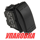 Переключатель трехпозиционный ON-OFF-ON 12 В/16А 3Р (упаковка из 25 шт.) AES.Co AES111851B_pkg_25