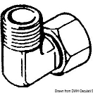 90° 3/8 swivel fitting for Ultraflex pompes, 45.290.31