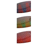 DTD 10024-R Arbun 2.5 Кальмар 70 Mm 9.9g Многоцветный Red