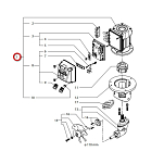 Электродвигатель в сборе Vetus BPA0361 для ПУ BOWA0361