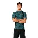 Купить Rip curl 18emrv_0076_l Rash guard с коротким рукавом S-Series UPF Perf Blue Green 30x25x2 7ft.ru в интернет магазине Семь Футов