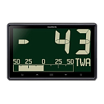 Garmin 010-01395-00 GNX™ 120 7´´ Морской инструмент большого формата Черный Black