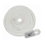 Dock edge 686-91571F Fender Line 100 Braided Polypropylene Rope Белая 2.40 m 
