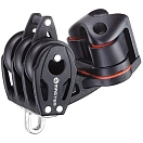 Купить Tersma mvbb0213fe Трёхшкивный блок с обушком и стопором 29 mm Black 10x10x12 7ft.ru в интернет магазине Семь Футов