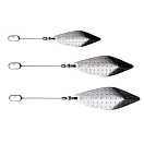 Купить BKK AKMP1013 Ложка-приманка Teaser Blade WS1 L  Chrome 7ft.ru в интернет магазине Семь Футов