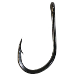 Jatsui D3500193 Kopro Колючий Одноглазый Крючок Серебристый Black Nickel 7/0