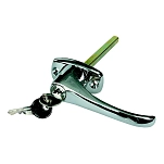 Jr products 342-10895 Замок для дверной ручки Серебристый Chrome