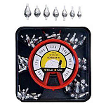 Kamasaki 54103150 Gold Star III Ассортимент свинца  Silver 1-4 g