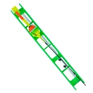 Купить Sele 770325/10 Готовая рыболовная леска Leon 10 Зеленый Multicolour 2.5 g 7ft.ru в интернет магазине Семь Футов