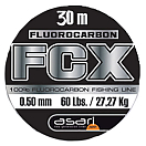 Купить Asari LAFX45 FCX Fluorocarbon 50 M Черный  Clear 0.450 mm  7ft.ru в интернет магазине Семь Футов