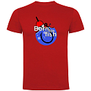 Купить Kruskis CA65500260K046 Футболка с коротким рукавом Born To Fish Hook Красный Red M 7ft.ru в интернет магазине Семь Футов